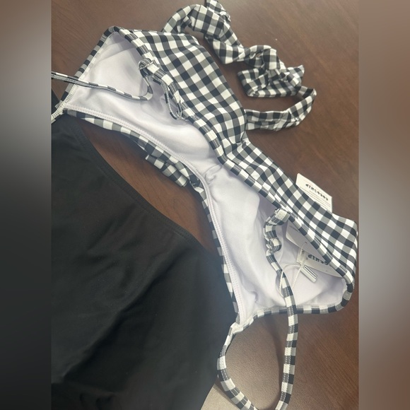 Black Gingham Bikini - Picture 6 of 8
